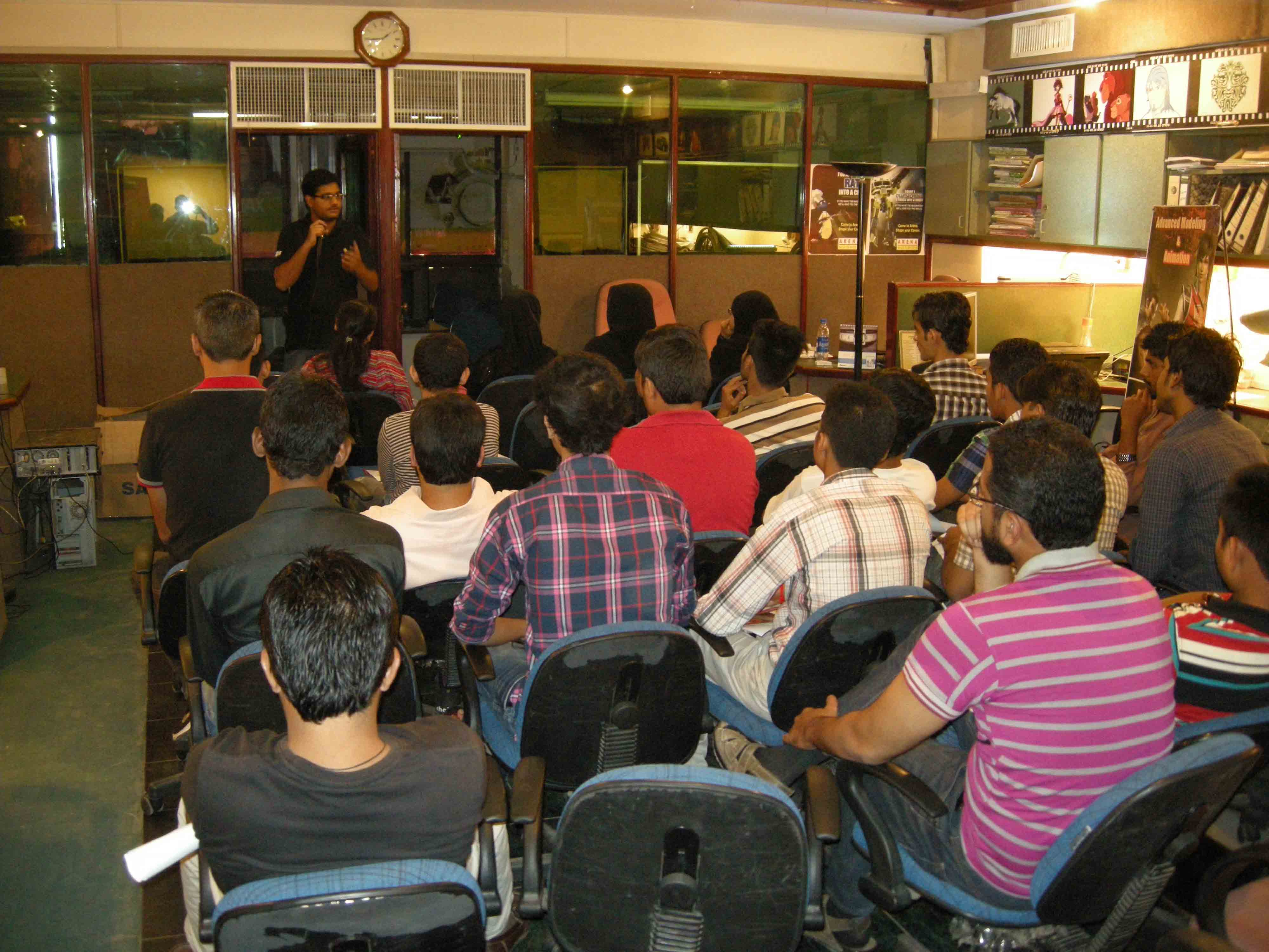 Workshop on â€œScope of Multimediaâ€ by Kamran Patel