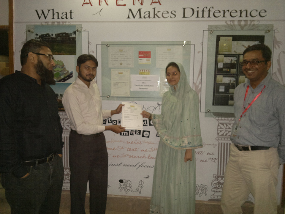 Certification Distribution Ceremony
